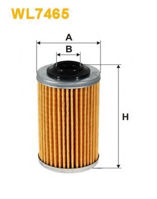 Масляный фильтр WIX FILTERS WL7465