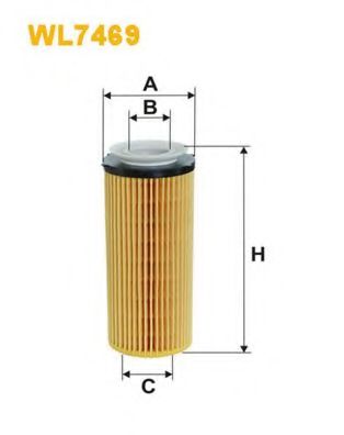 Масляный фильтр WIX FILTERS WL7469