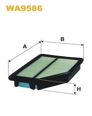 Воздушный фильтр WIX FILTERS WA9586