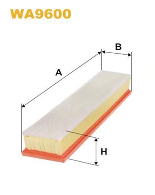 Воздушный фильтр WIX FILTERS WA9600