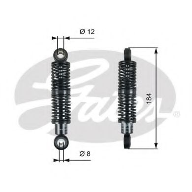 Гідравлічний натягувач ременя GATES T39265