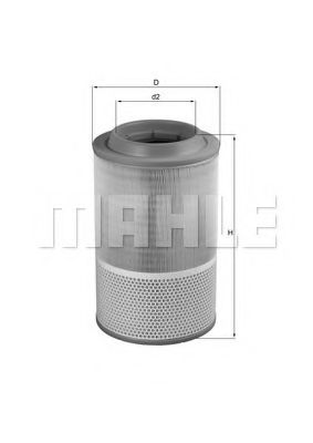 Воздушный фильтр KNECHT LX 1276