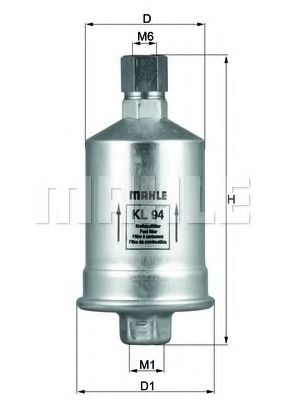Топливный фильтр KNECHT KL 94