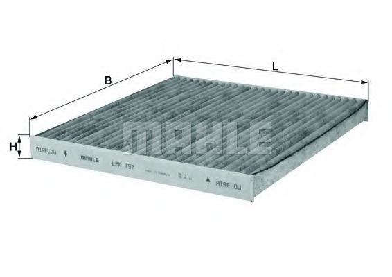 Фильтр салона KNECHT LAK 157