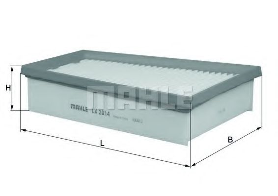 Воздушный фильтр KNECHT LX 3014