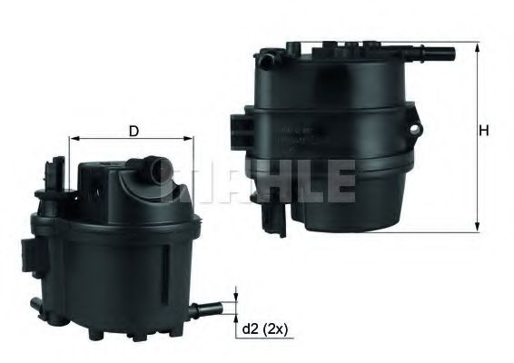Топливный фильтр KNECHT KL 779