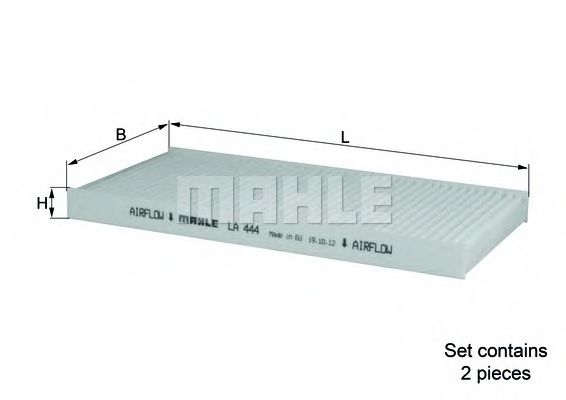 Фильтр салона KNECHT LA 444/S