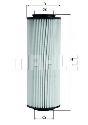 Масляный фильтр KNECHT OX 775D