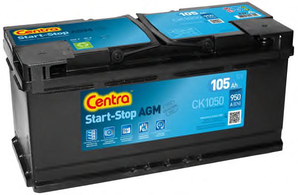 Стартерная аккумуляторная батарея CENTRA CK1050