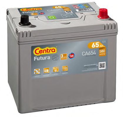 Стартерная аккумуляторная батарея CENTRA CA654