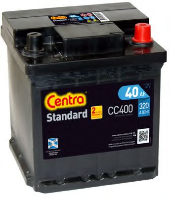 Стартерная аккумуляторная батарея CENTRA CC400
