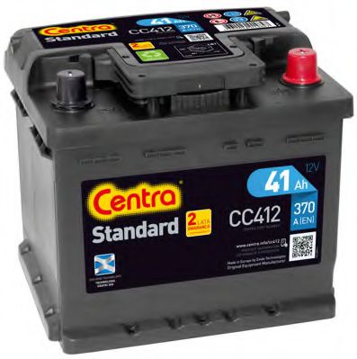 Стартерная аккумуляторная батарея CENTRA CC412