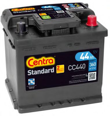 Стартерная аккумуляторная батарея CENTRA CC440