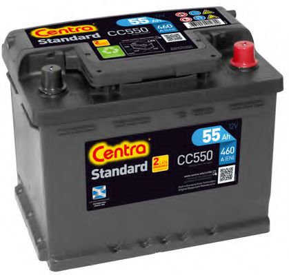 Стартерная аккумуляторная батарея CENTRA CC550