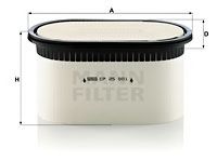 Повітряний фільтр MANN-FILTER CP 29 550