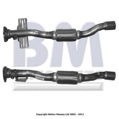 Труба вихлопного газу BM CATALYSTS BM50122
