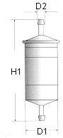 Топливный фильтр CHAMPION L233/606