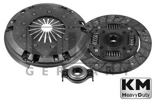 Комплект сцепления KM Germany 069 1507WOF HEAVYDUTY