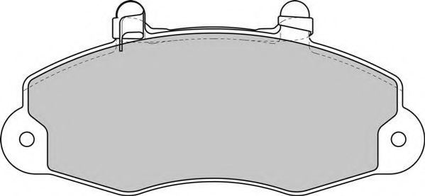 Тормозные колодки WAGNER WBP21470B