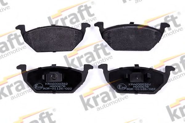 Тормозные колодки KRAFT AUTOMOTIVE 6000382
