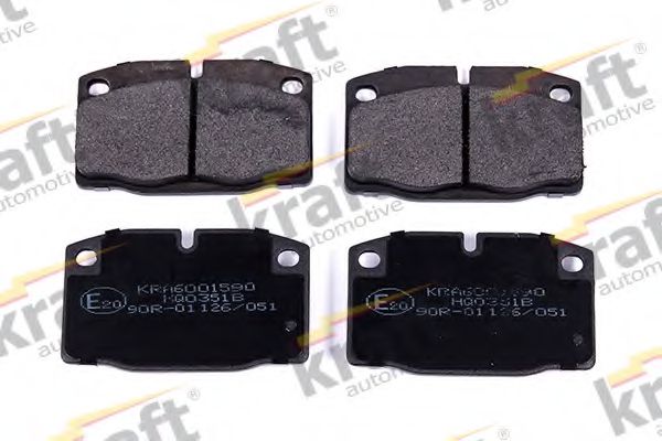 Тормозные колодки KRAFT AUTOMOTIVE 6001590