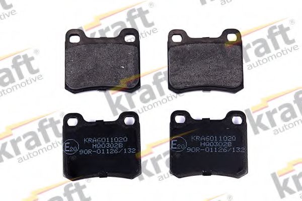 Гальмівні колодки KRAFT AUTOMOTIVE 6011020