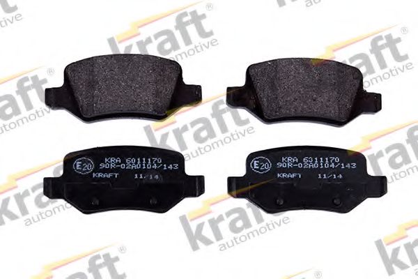 Тормозные колодки KRAFT AUTOMOTIVE 6011170