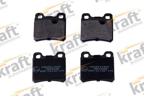 Тормозные колодки KRAFT AUTOMOTIVE 6011540
