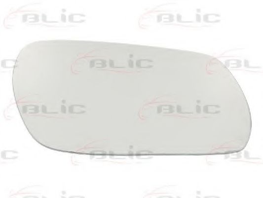 Стекло зеркала заднего вида BLIC 6102-01-0762P
