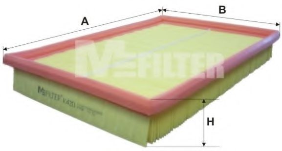 Воздушный фильтр MFILTER K 420
