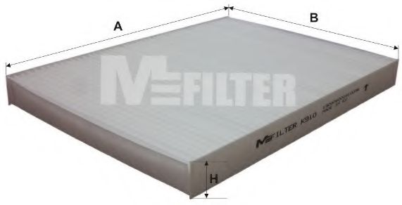 Фильтр салона MFILTER K 910