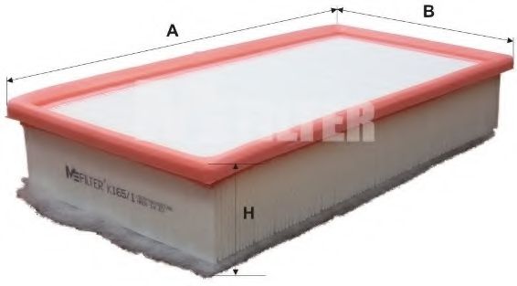 Воздушный фильтр MFILTER K 165/1