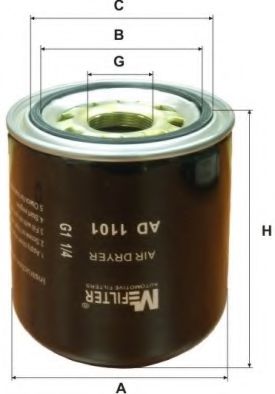 Патрон водоотделителя MFILTER AD 1101
