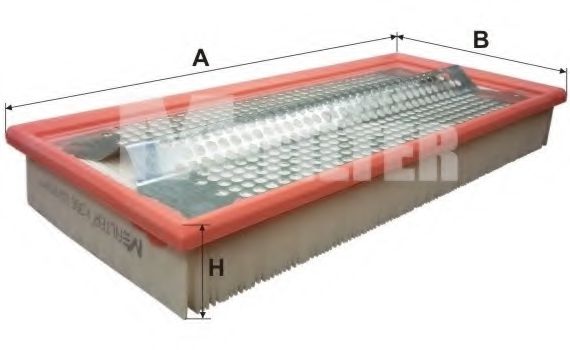 Воздушный фильтр MFILTER K 358