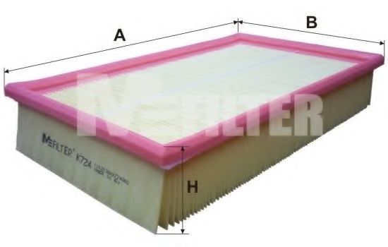 Воздушный фильтр MFILTER K 724