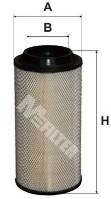 Повітряний фільтр MFILTER A 582