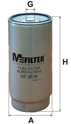 Паливний фільтр MFILTER DF 3516