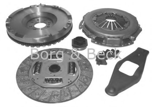 Комплект сцепления BORG & BECK HKF1001 4-In-1 DMF replacement