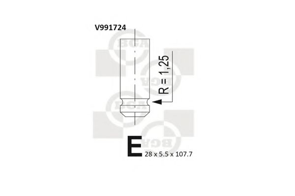 Выпускной клапан BGA V991724