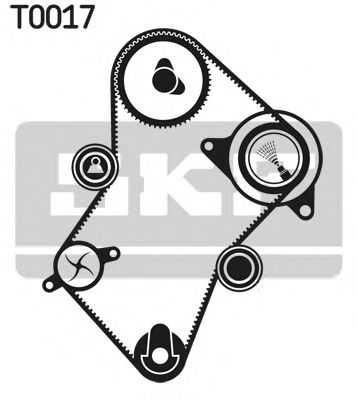 Помпа + комплект ГРМ SKF VKMC 03241-2