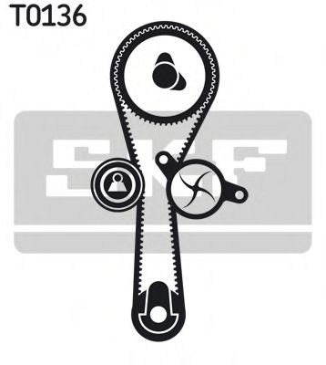 Помпа + комплект ГРМ SKF VKMC 06010-2