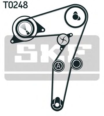 Помпа + комплект ГРМ SKF VKMC 02195-2