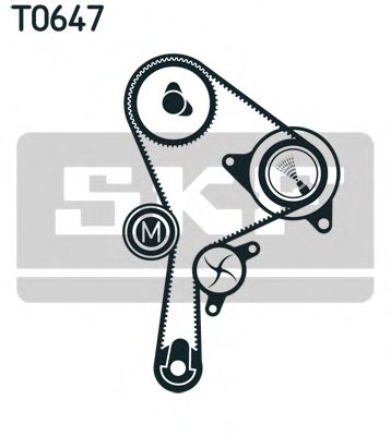 Помпа + комплект ГРМ SKF VKMC 06008