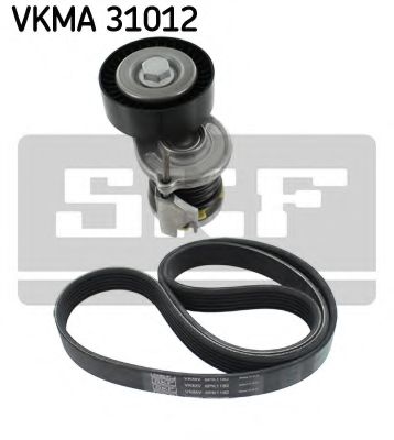 Комплект поликлинового ремня SKF VKMA 31012