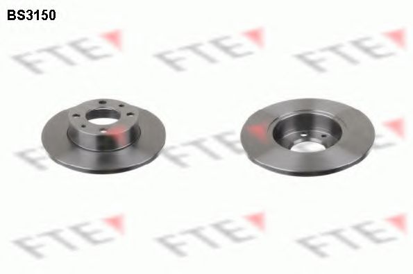Тормозной диск FTE BS3150