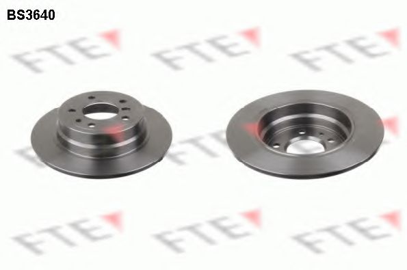 Тормозной диск FTE BS3640