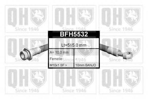 Гальмівний шланг QUINTON HAZELL BFH5532