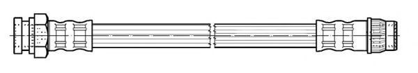 Тормозной шланг FERODO FHY2120