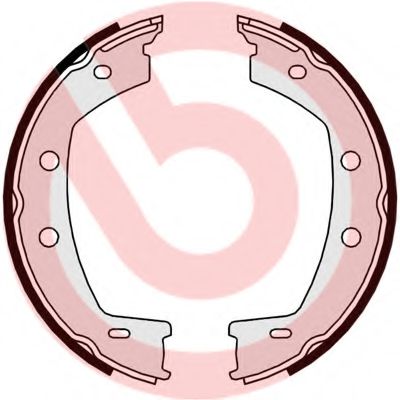 Тормозные колодки ручника BREMBO S 44 508