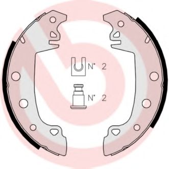 Тормозные колодки BREMBO S 68 507